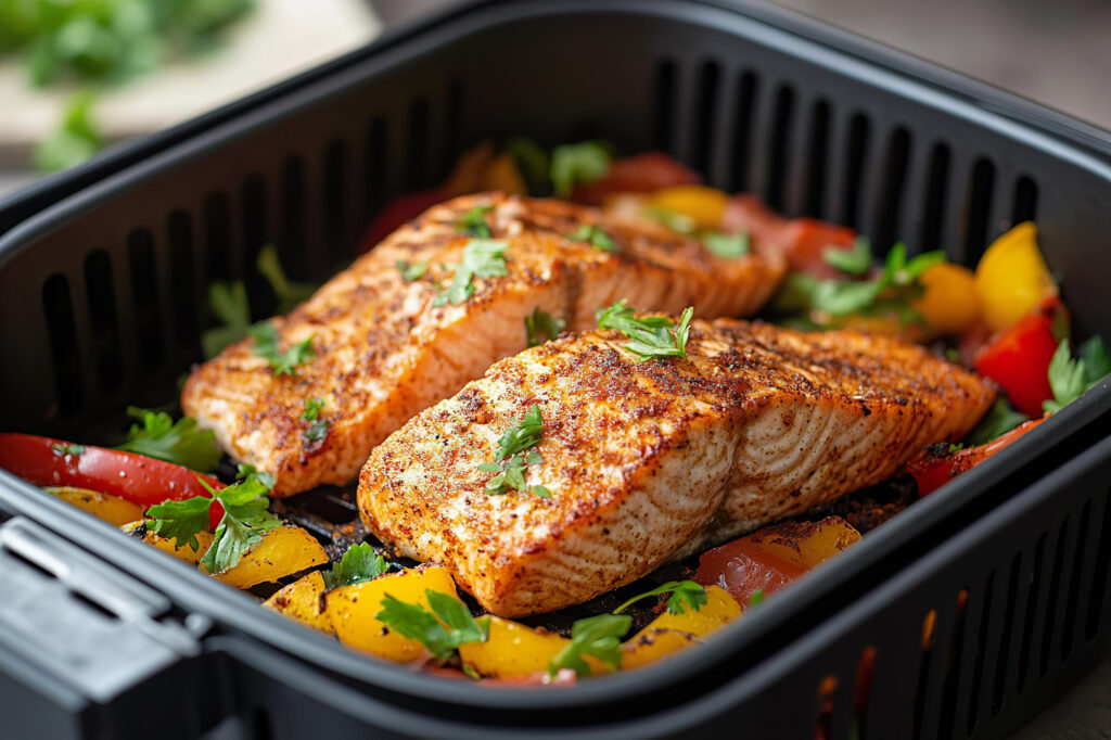 Lachs im Airfryer Rezepte