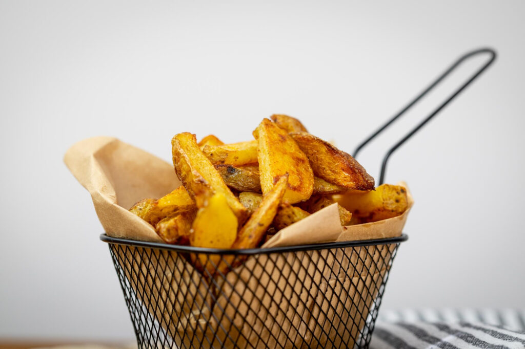 Airfryer selbstgemachte Pommes Rezept