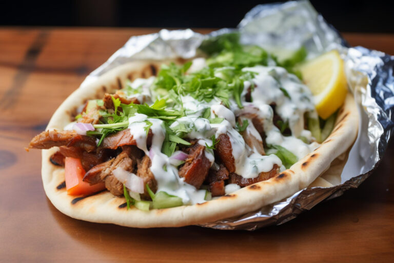 Airfryer Gyros aus Hähnchen – mit Tzatziki in 20 Minuten
